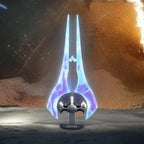 Blaues Energieschwert Lampe - Halo