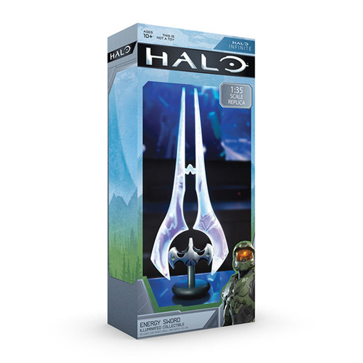 Blaues Energieschwert Lampe - Halo