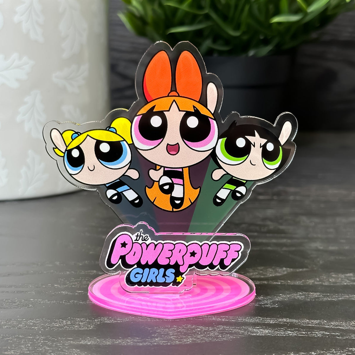 Blossom, Bubbles & Buttercup Acryl Figur - Powerpuff Girls