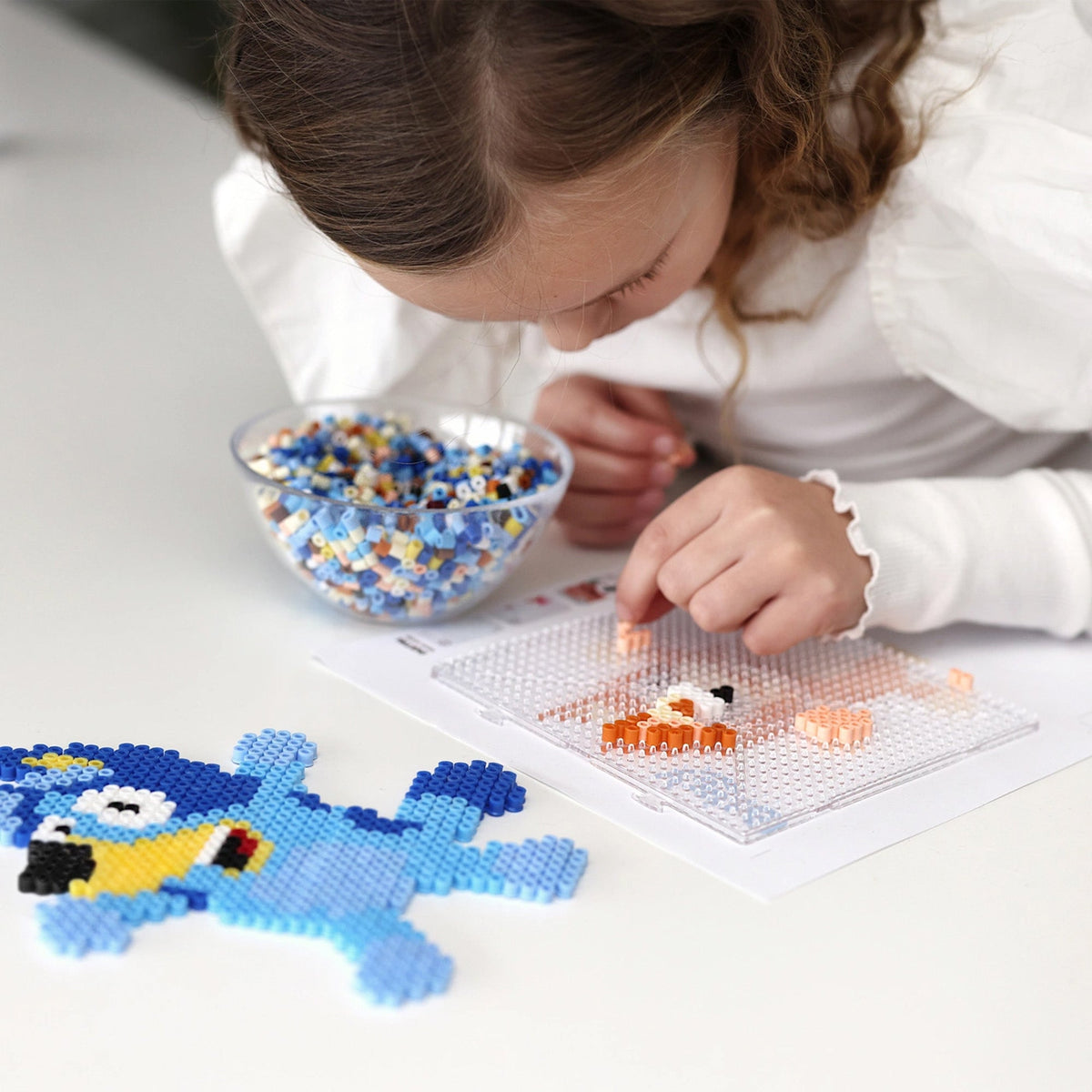 Bluey und Bingo Bügelperlen-Set