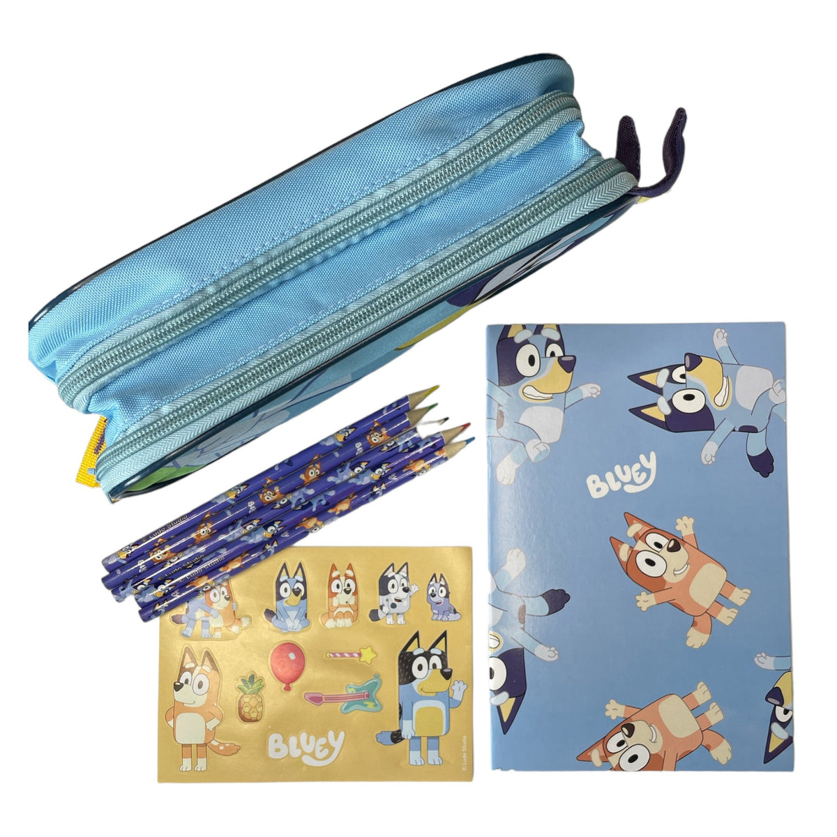 Bluey und Bingo Schreibwarenset - Bluey