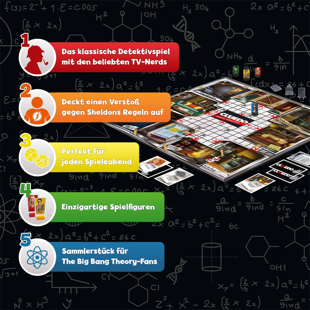 Cluedo The Big Bang Theory (Deutsch)