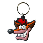 Crash Gummi Schlüsselanhänger - Crash Bandicoot