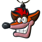 Crash Gummi Schlüsselanhänger - Crash Bandicoot