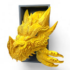 Drache 3D Figur Book Nook Buchstütze 20cm