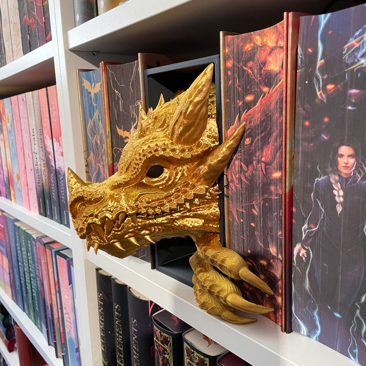 Drache 3D Figur Book Nook Buchstütze 20cm