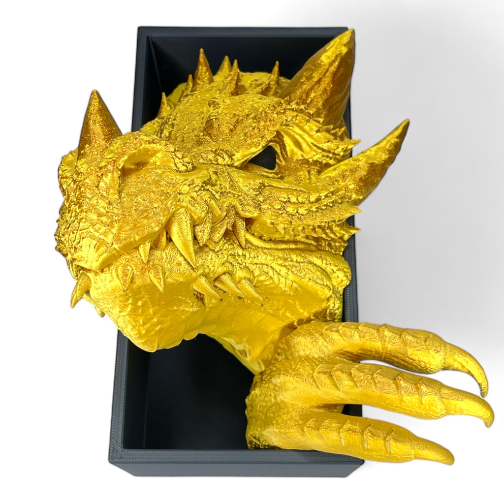 Drache 3D Figur Book Nook Buchstütze 20cm