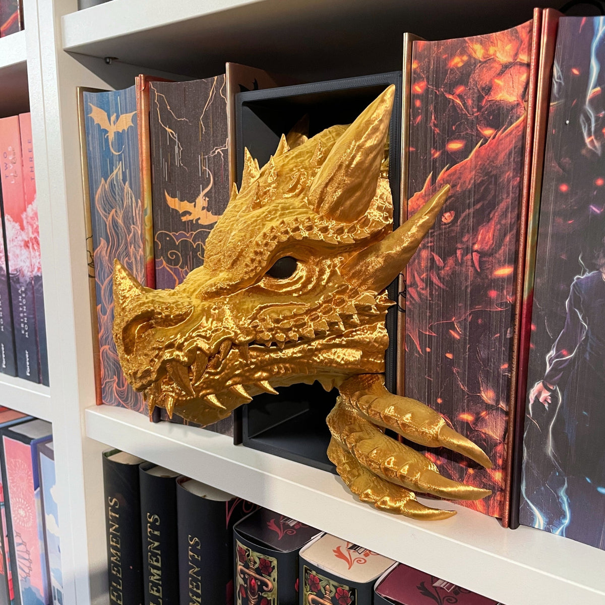 Drache 3D Figur Book Nook Buchstütze 20cm