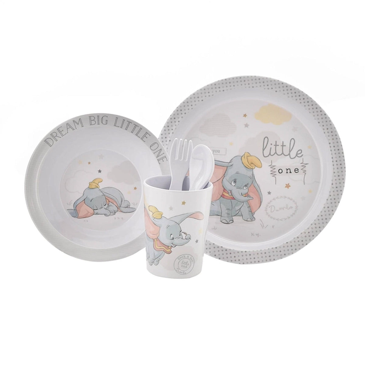 Dumbo 5-teiliges Geschirrset - Disney