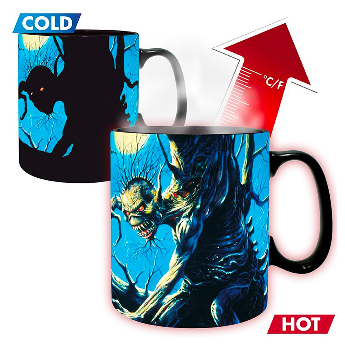 Fear of the Dark Thermoeffekt Tasse - Iron Maiden