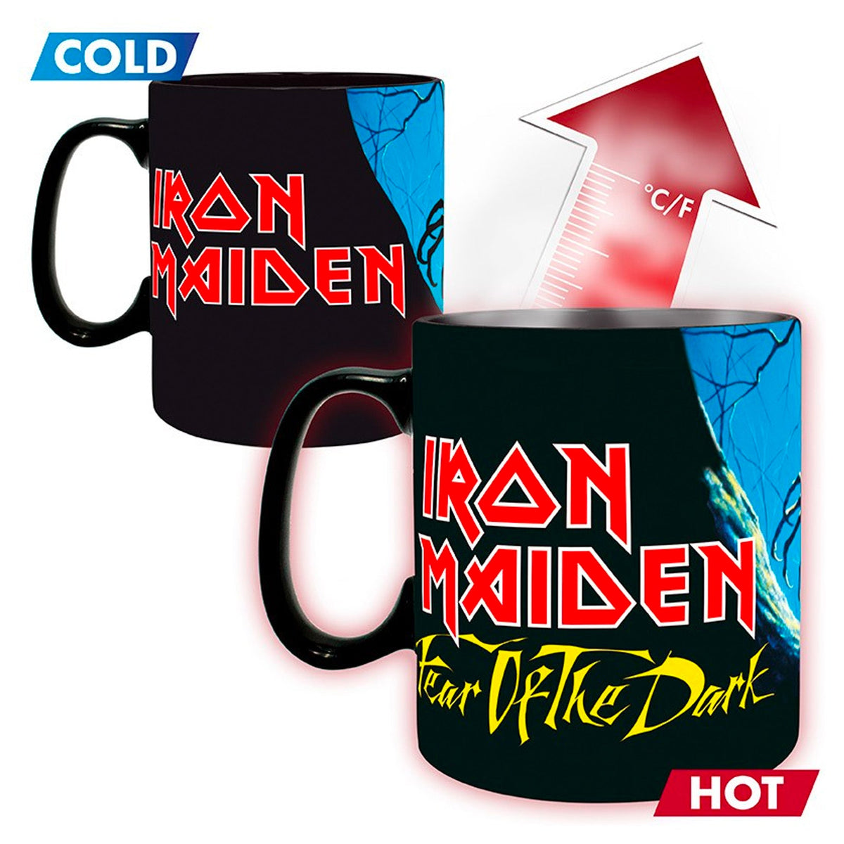 Fear of the Dark Thermoeffekt Tasse - Iron Maiden