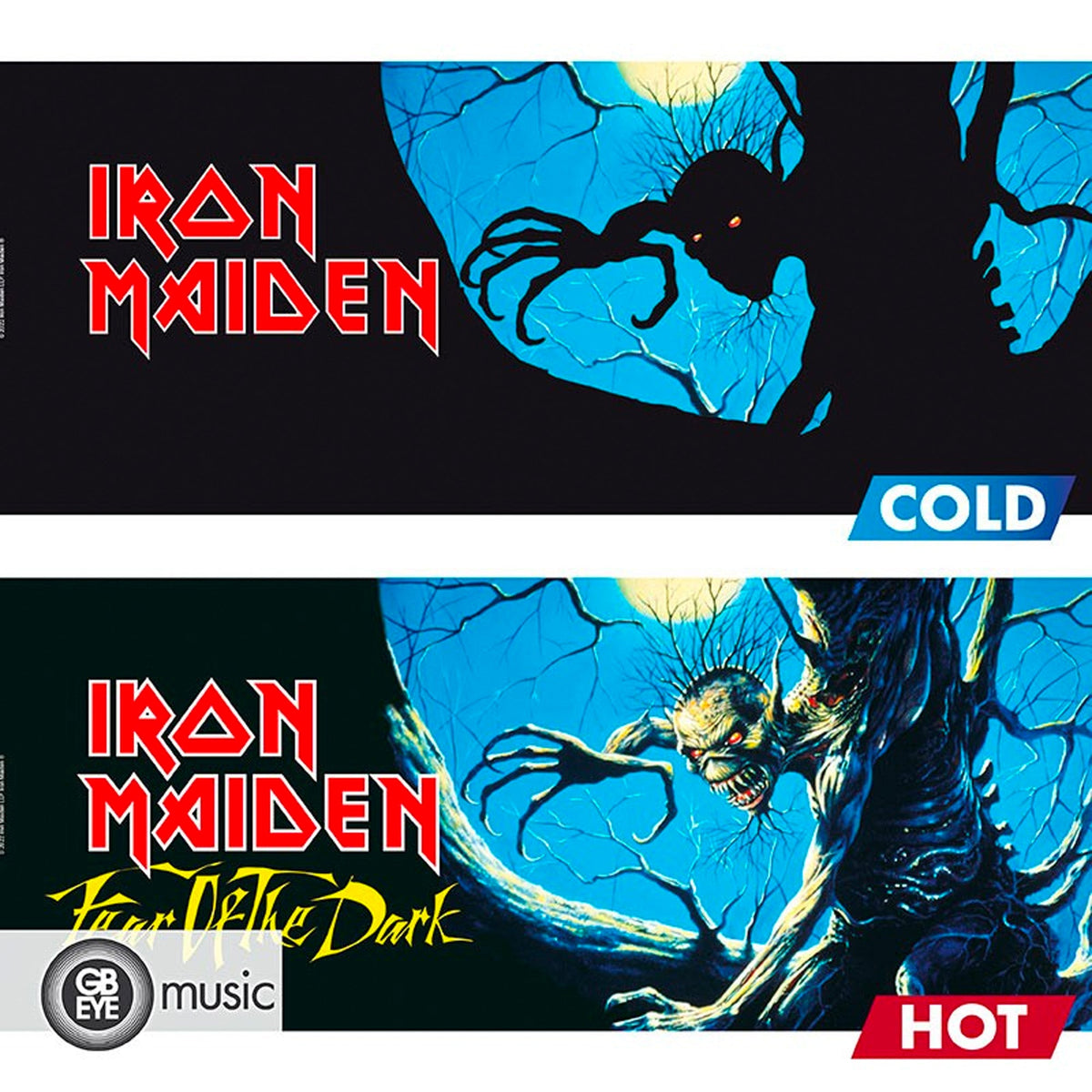 Fear of the Dark Thermoeffekt Tasse - Iron Maiden