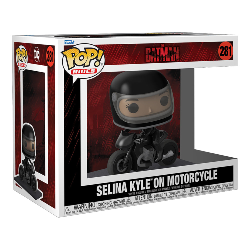 Funko POP! Deluxe Selina on Motorcycle - DC The Batman