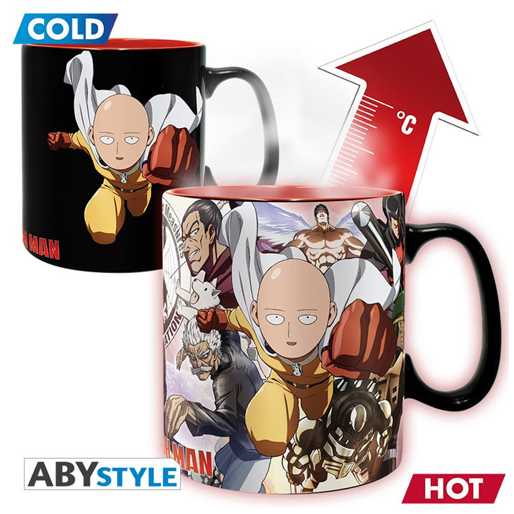 Heroes Thermoeffekt Tasse - One Punch Man