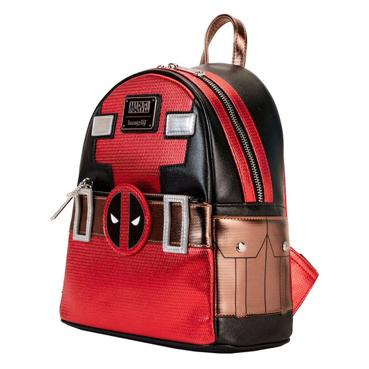 Loungefly Marvel Deadpool Metallic Rucksack