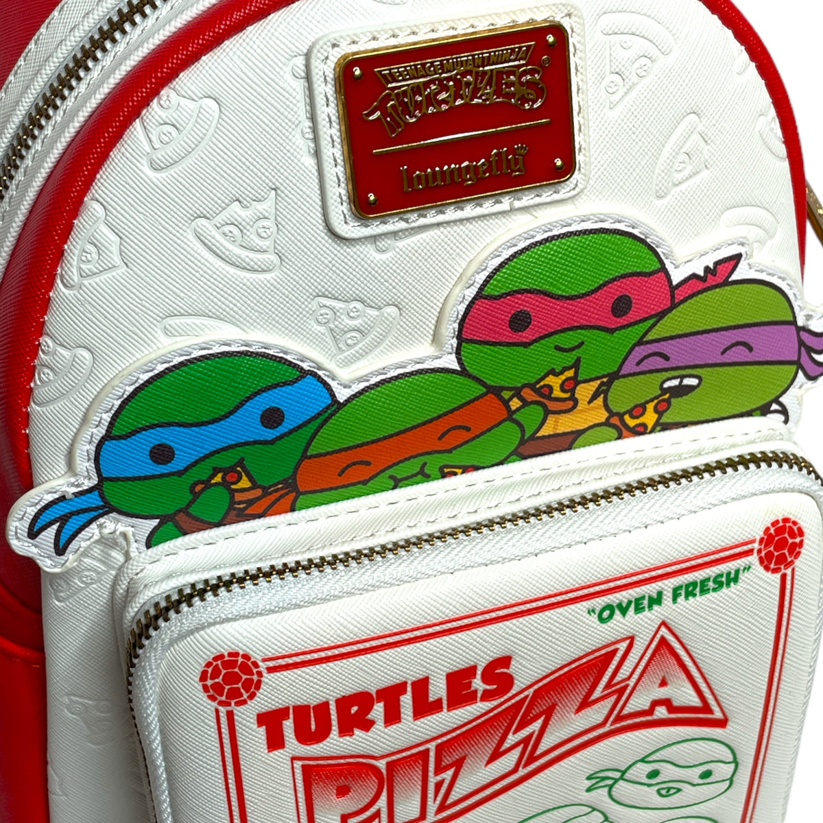 Loungefly Teenage Mutant Ninja Turtles Pizza Box Rucksack (Limited Edition)