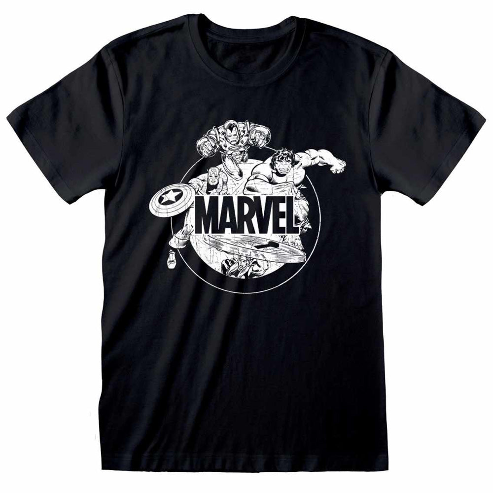 Marvel Characters T-Shirt - Marvel Comics
