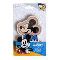 Micky Maus Jumbo Radiergummi in der Originalverpackung auf weißem Hintergrund.