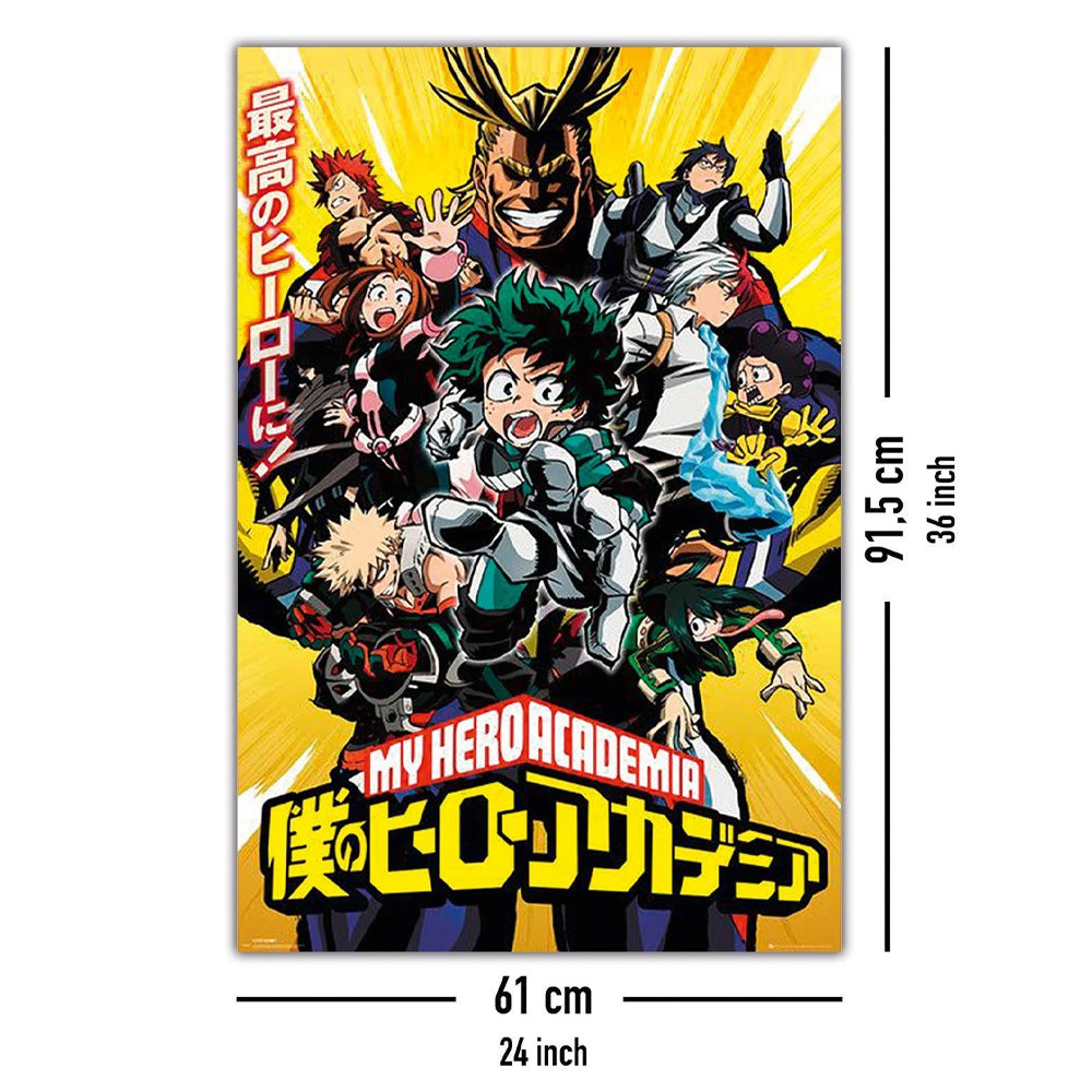 My Hero Academia Gruppe Maxi Poster