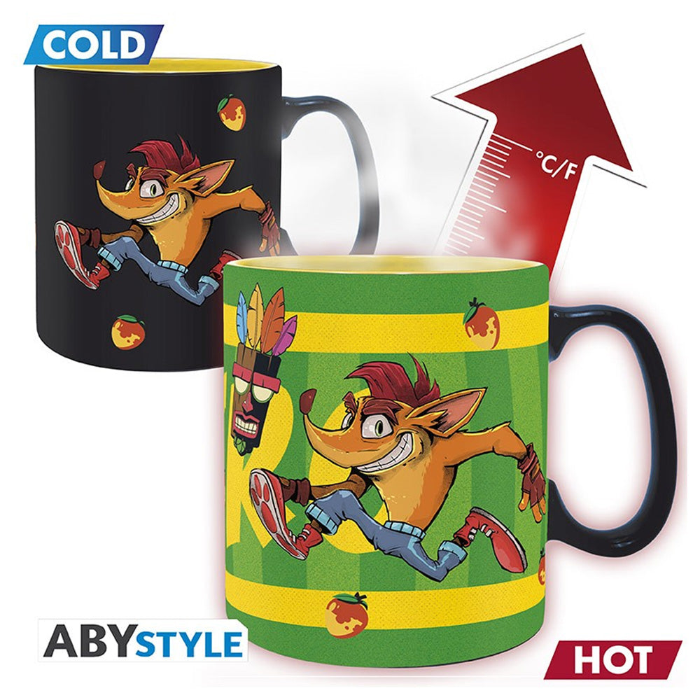 Nitro Thermoeffekt Tasse - Crash Bandicoot