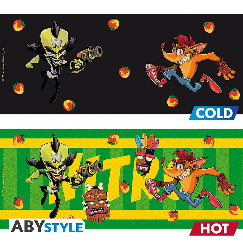 Nitro Thermoeffekt Tasse - Crash Bandicoot