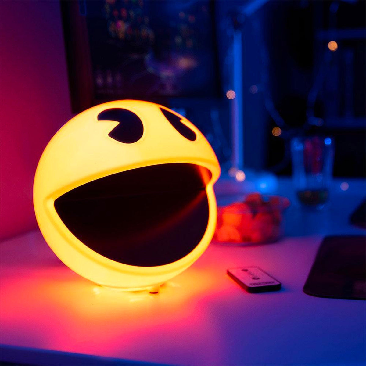 Pac-Man 3D Lampe mit Soundeffekten