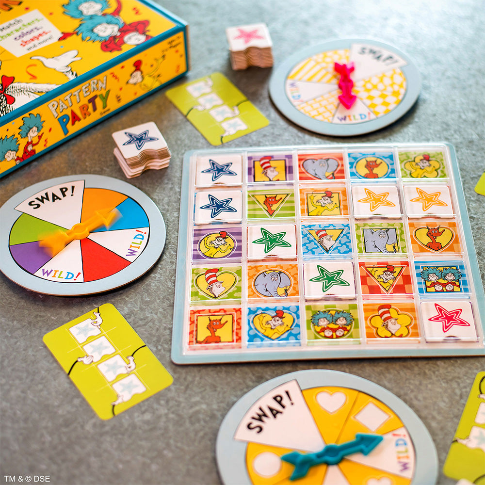 Pattern Party Game Dr. Seuss (English)