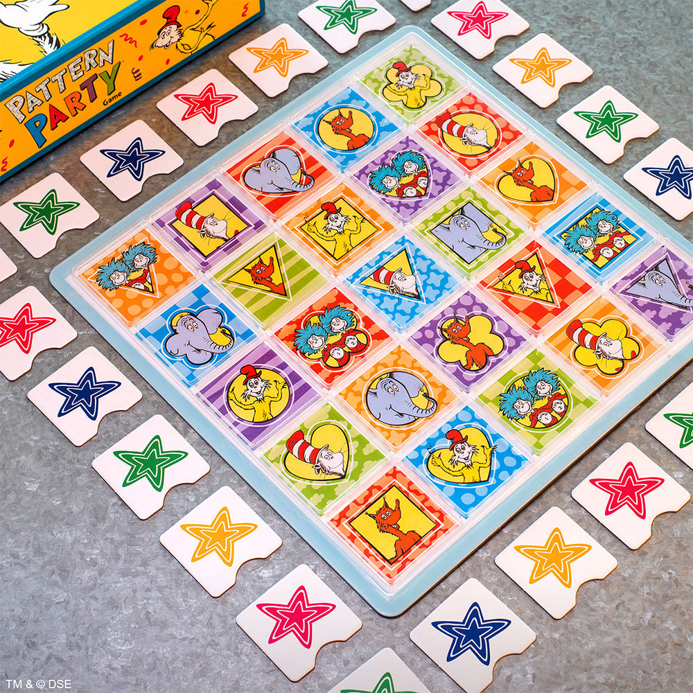 Pattern Party Game Dr. Seuss (English)