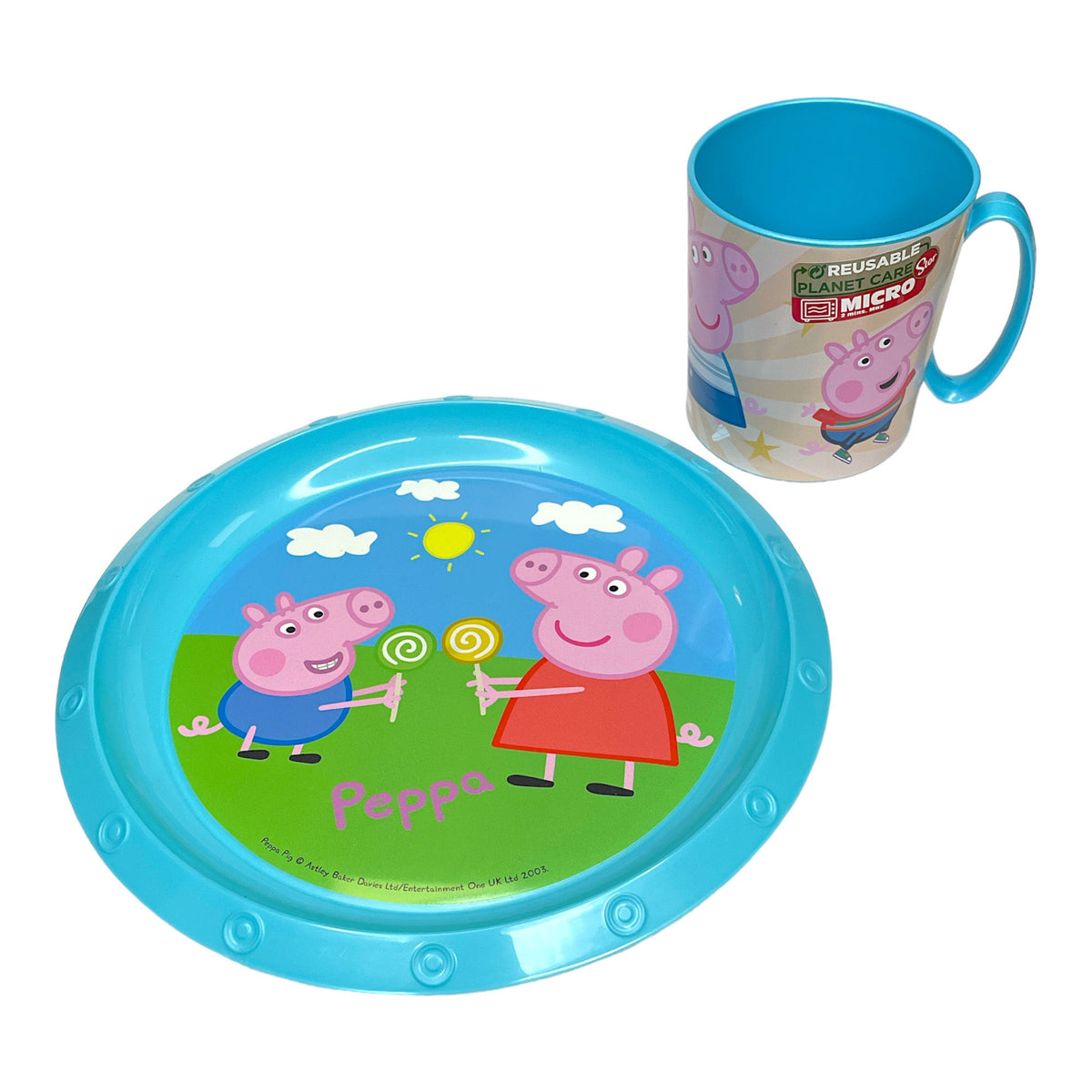 Peppa Wutz Frühstücksset Kindergeschirr