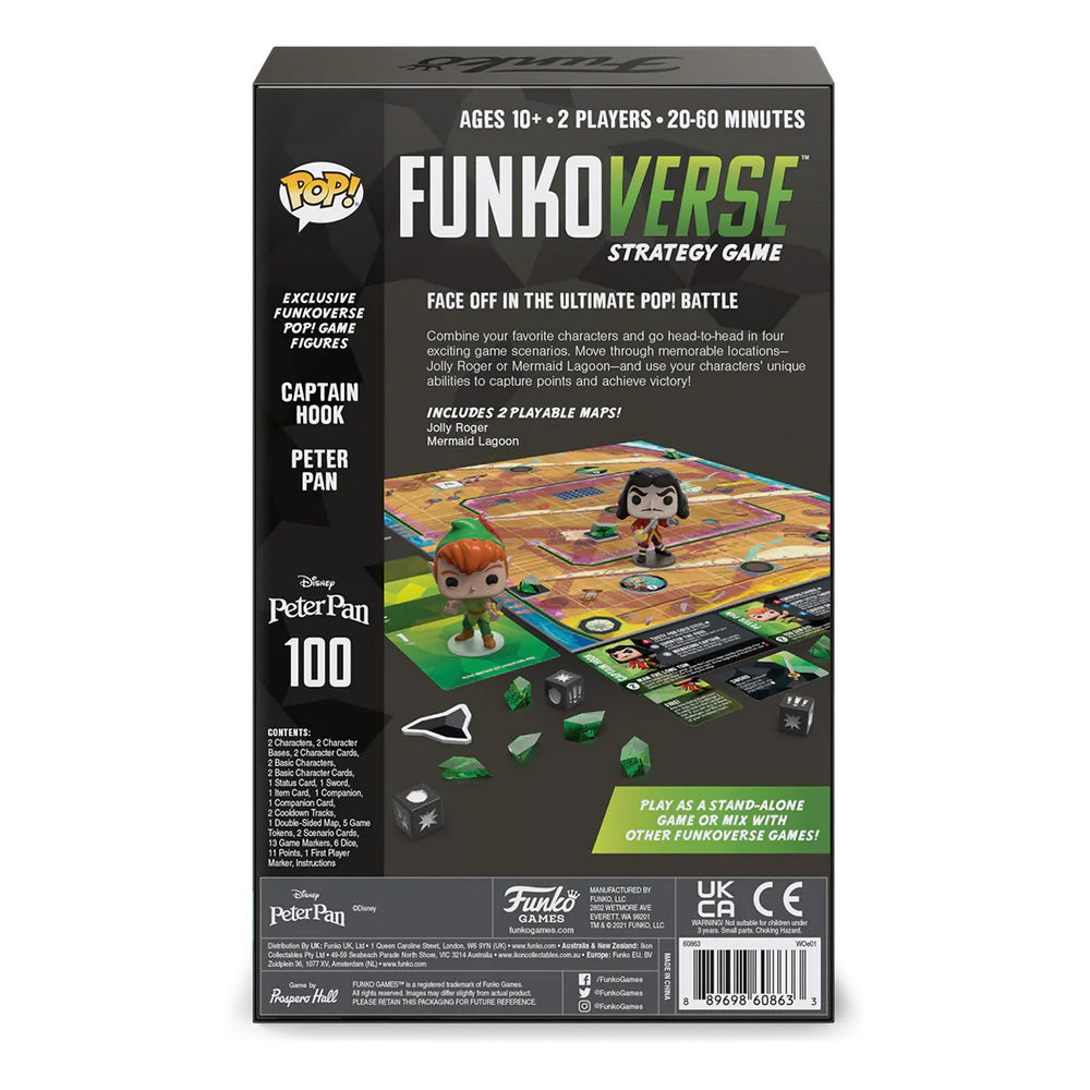 POP! Funkoverse Peter Pan (Strategy Game - englische Version) - Disney