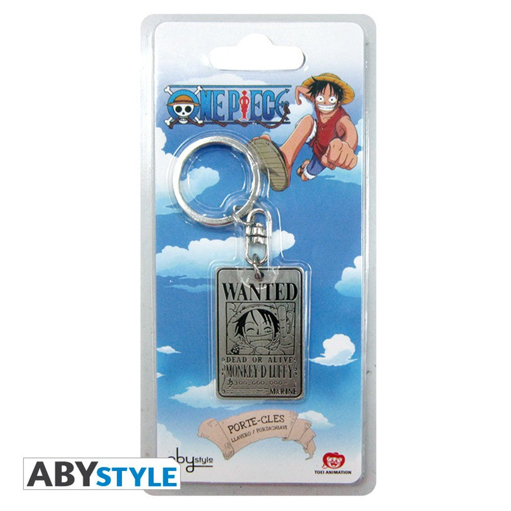 Ruffy Wanted Schlüsselanhänger - One Piece