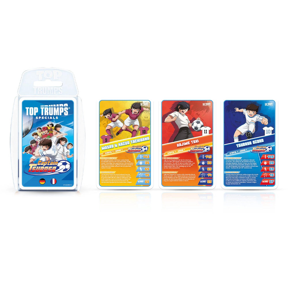 TOP TRUMPS Captain Tsubasa (Deutsch/Französisch)