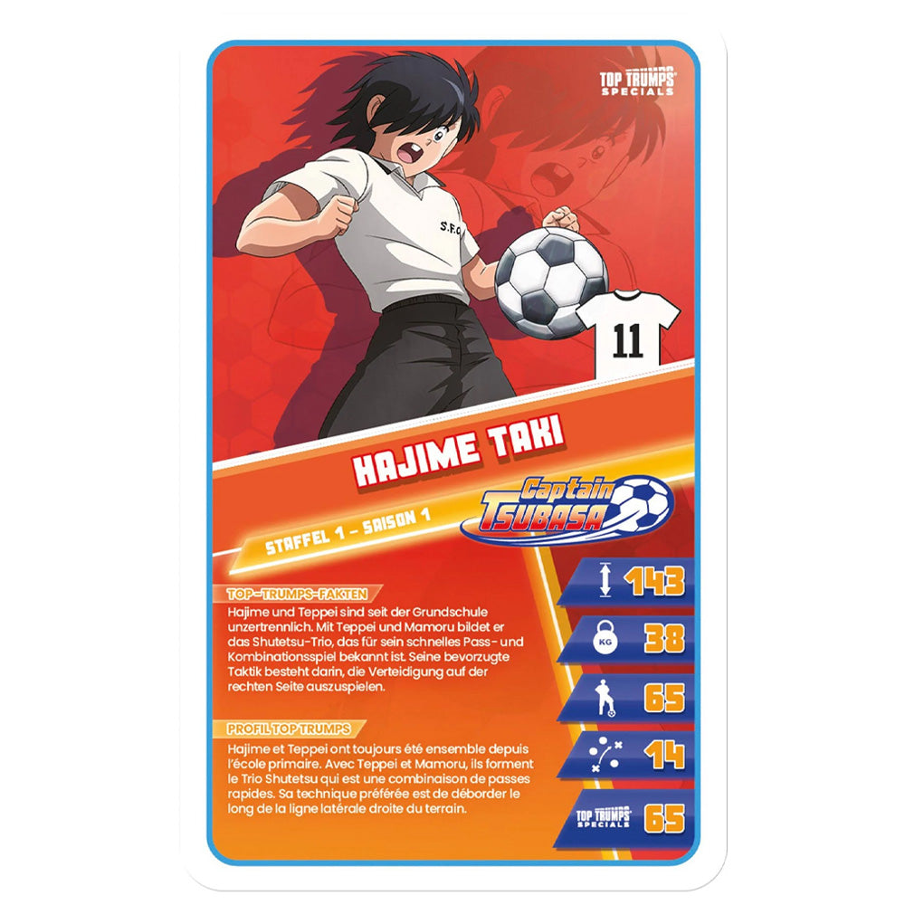 TOP TRUMPS Captain Tsubasa (Deutsch/Französisch)