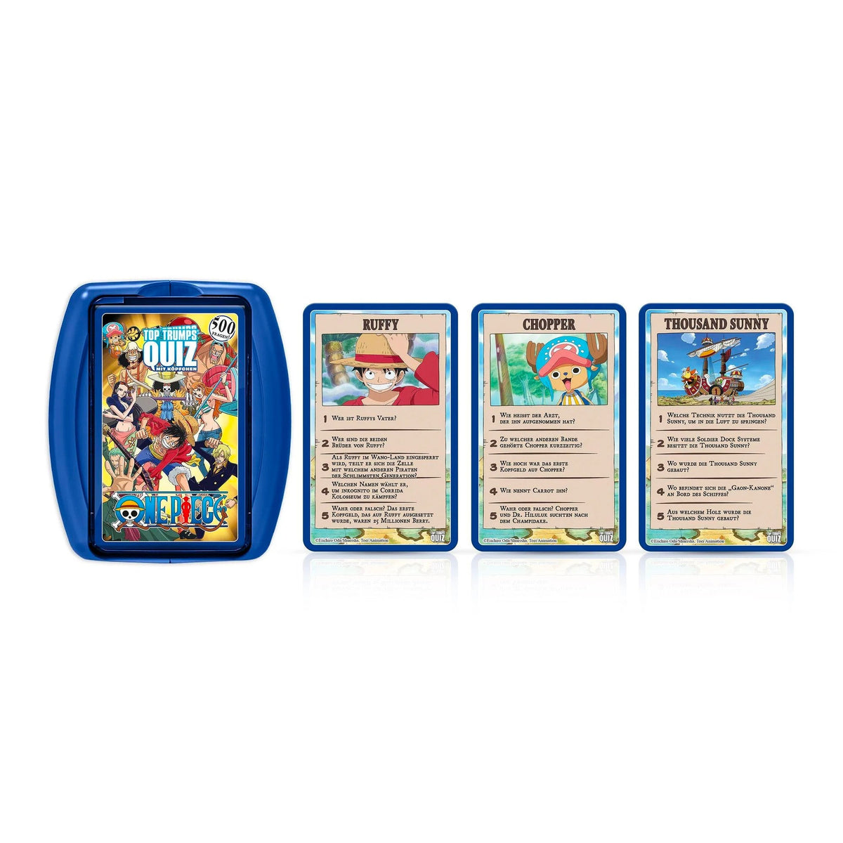 TOP TRUMPS Quiz One Piece (500 Fragen)