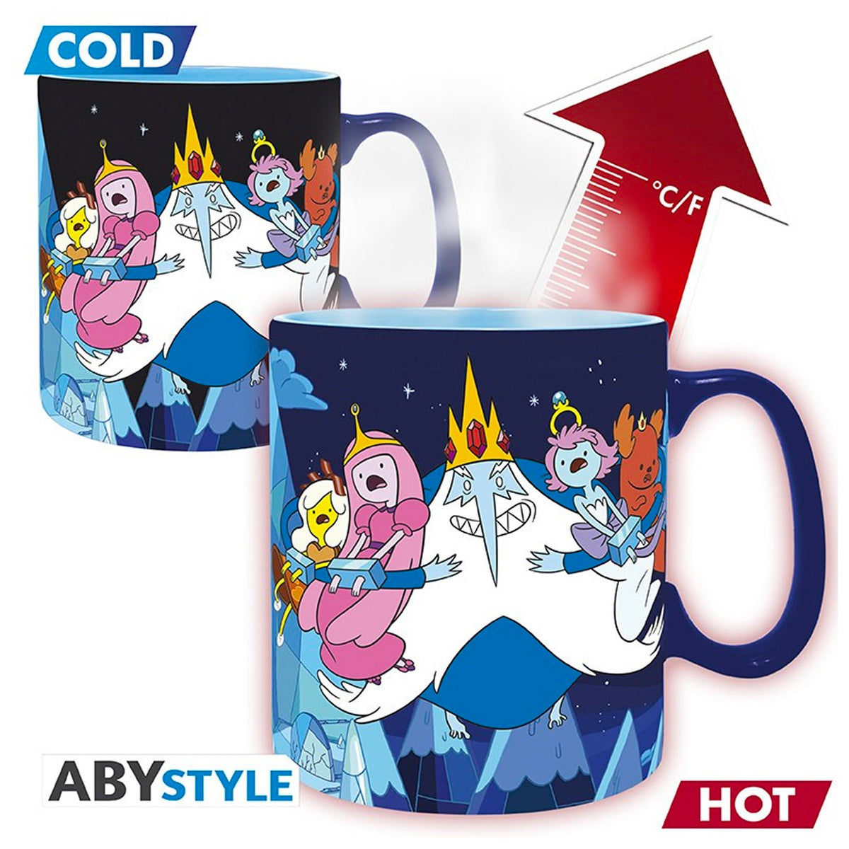 Thermoeffekt Tasse - Adventure Time