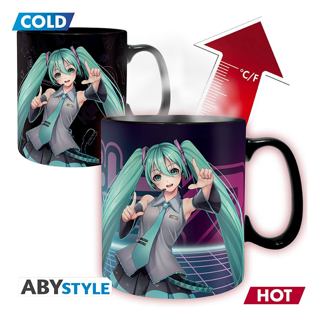Thermoeffekt Tasse - Hatsune Miku