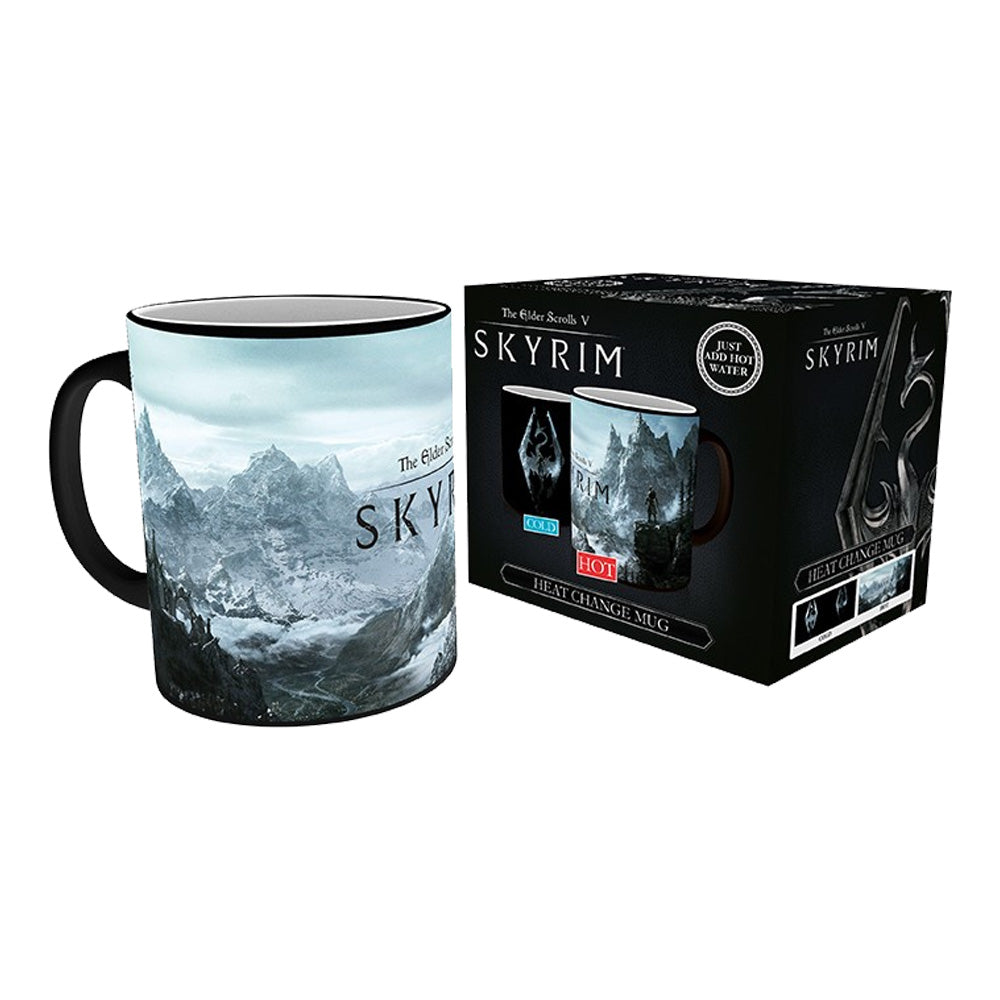 Thermoeffekt Tasse Dragon Symbol - Skyrim