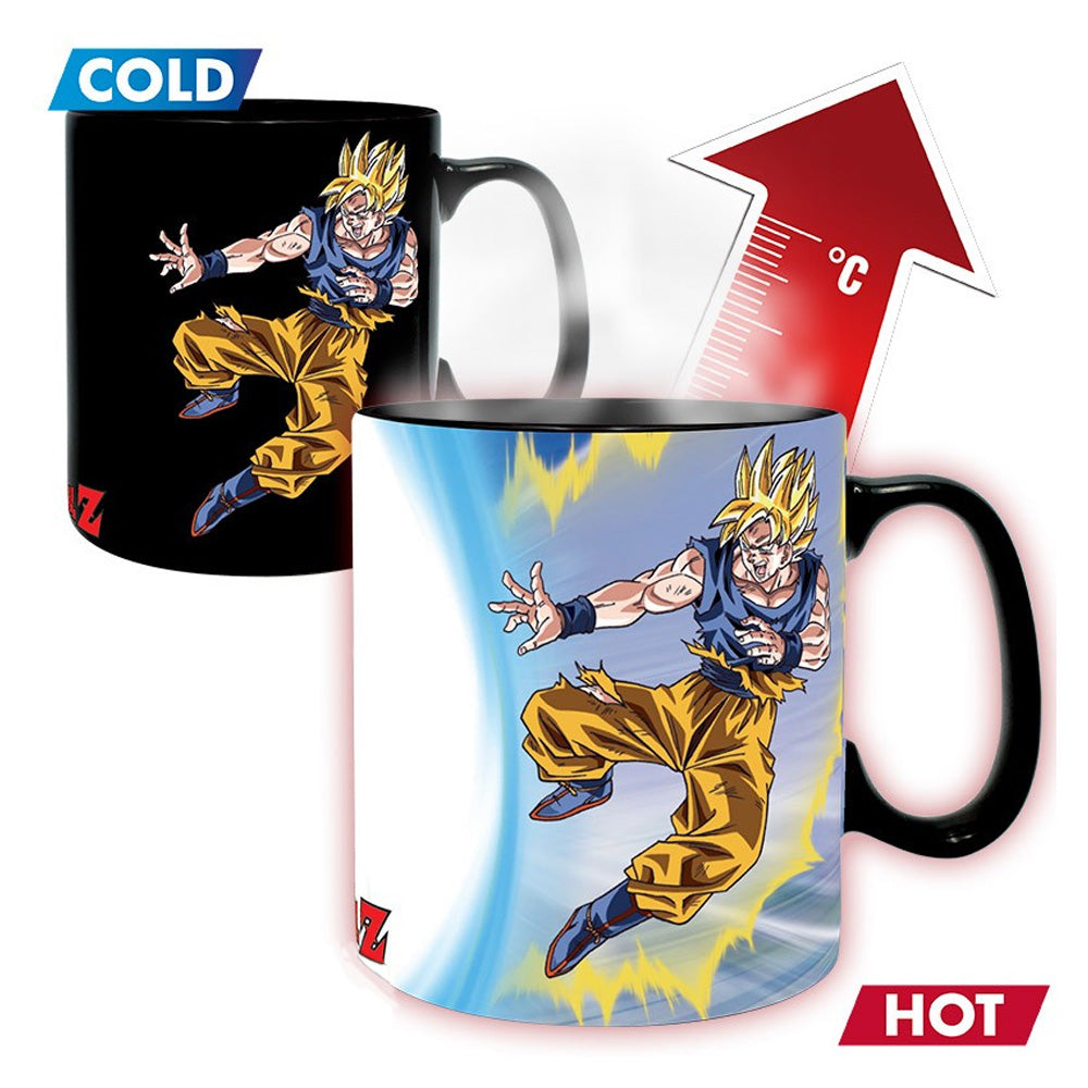 Thermoeffekt Tasse Goku vs. Buu - DragonBall Z