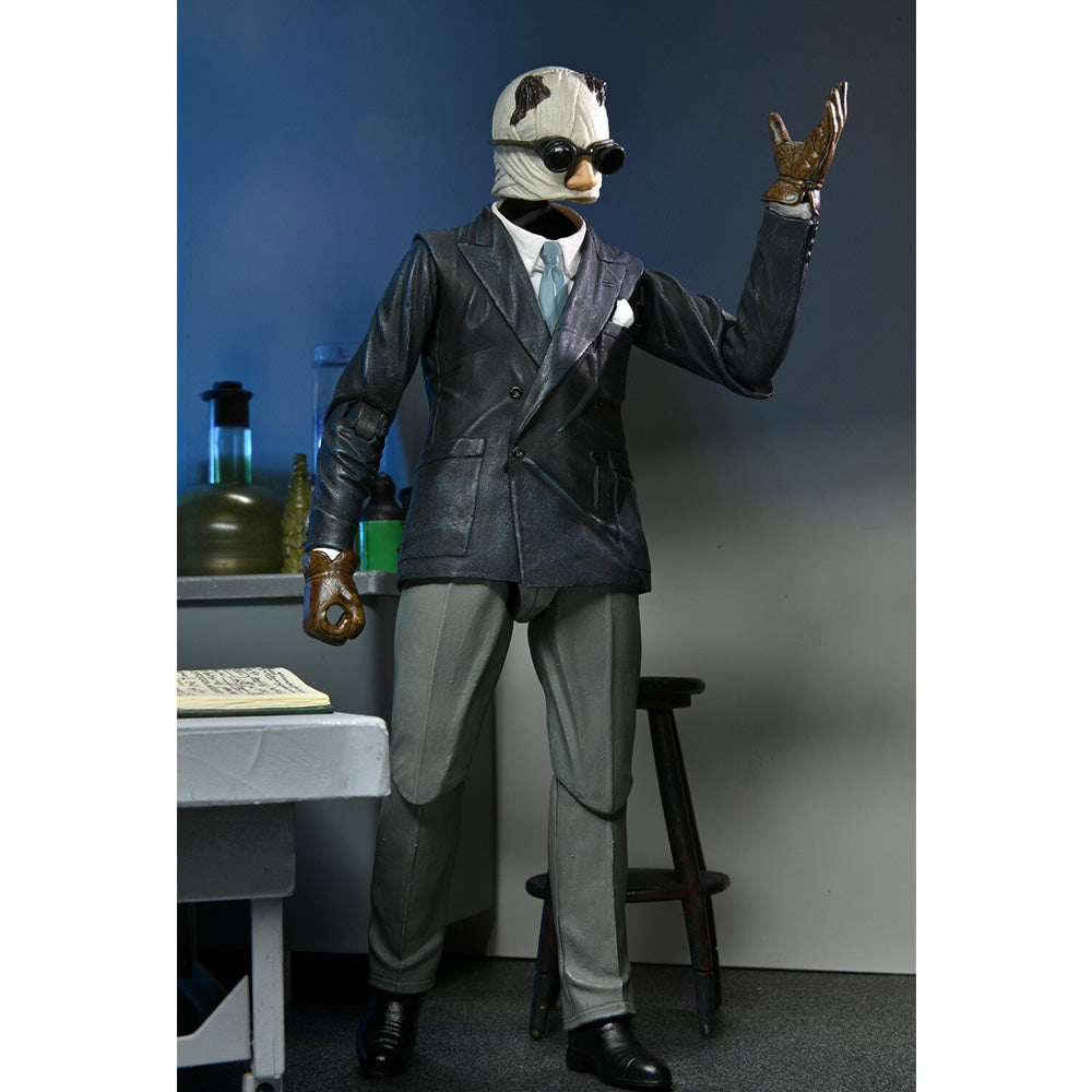 Ultimate The Invisible Man Action Figur - Universal Monsters