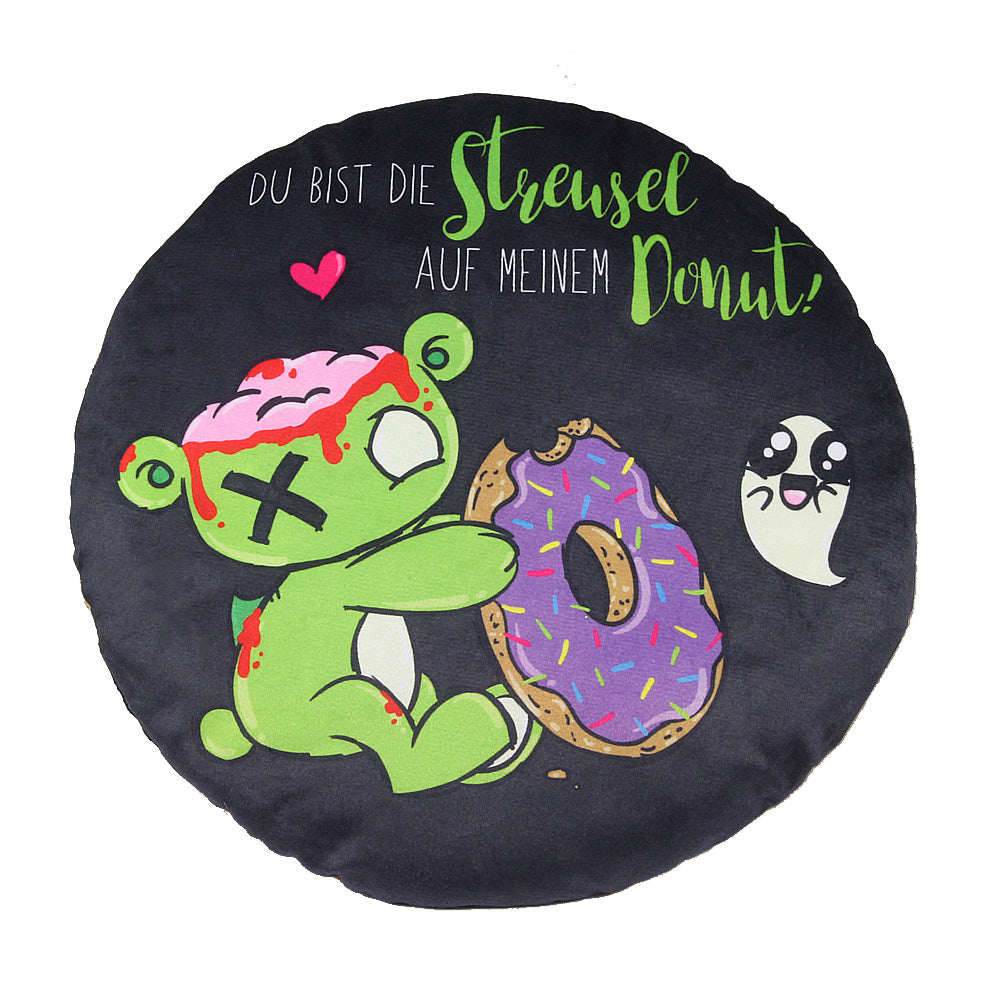 Wendekissen Donut (30 cm) - Zonbi & Boo