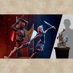 Ahsoka Tano vs. Darth Maul Diorama - Star Wars