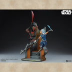 Ahsoka Tano vs. Darth Maul Diorama - Star Wars