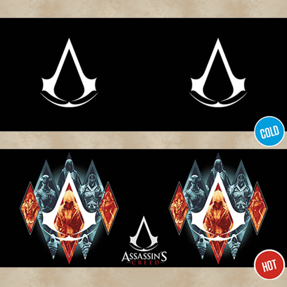 Assassins Creed Legacy Thermoeffekt Tasse - Assassins Creed