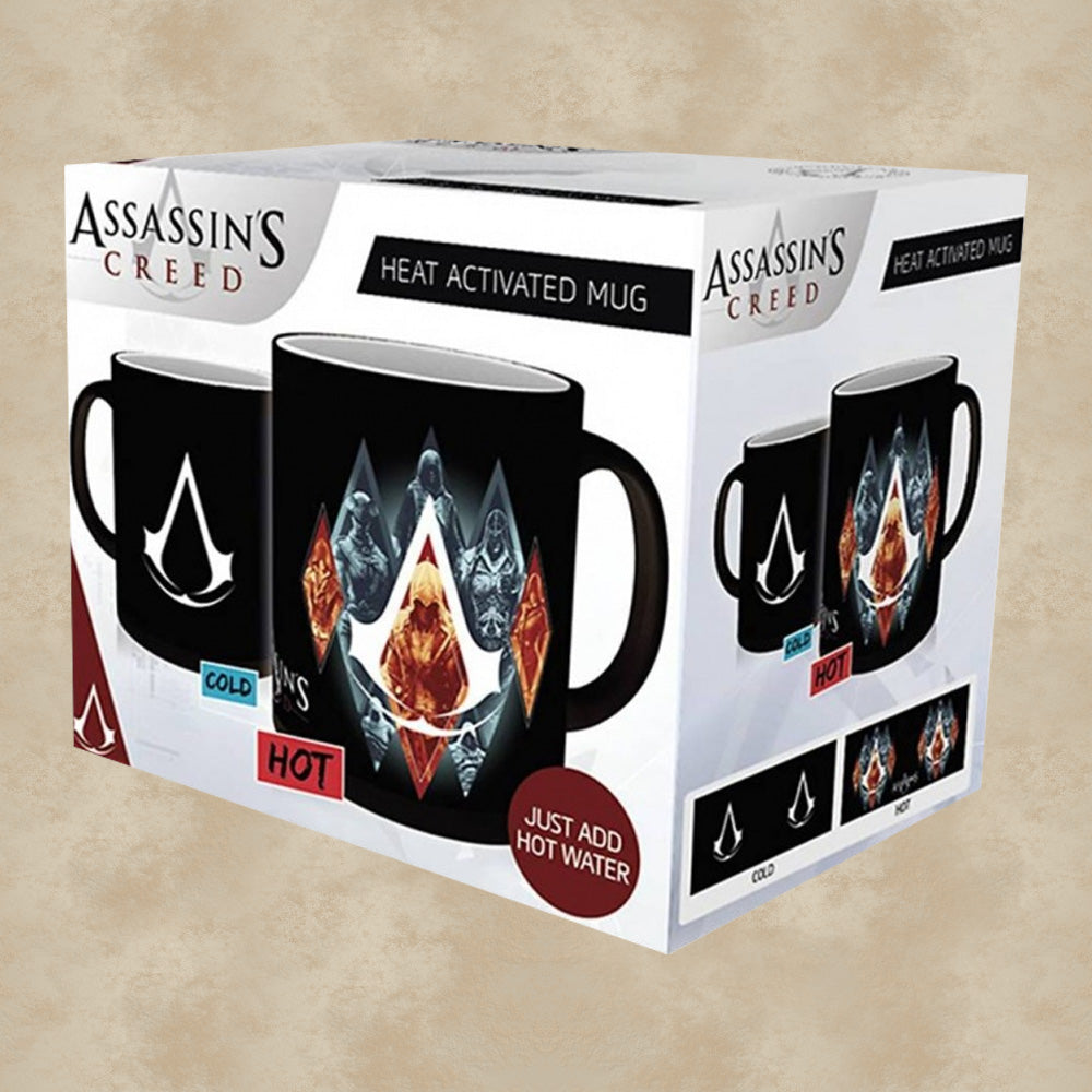 Assassins Creed Legacy Thermoeffekt Tasse - Assassins Creed
