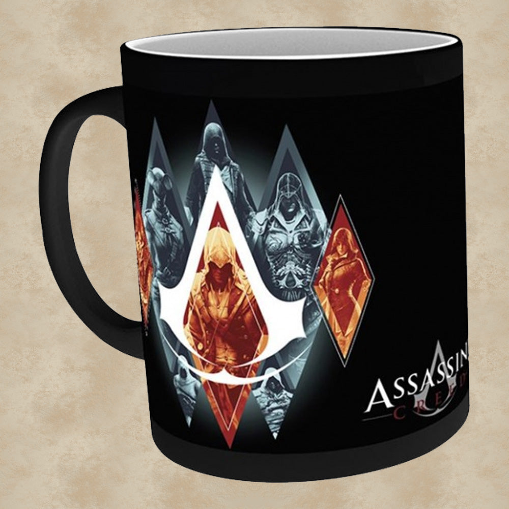 Assassins Creed Legacy Thermoeffekt Tasse - Assassins Creed