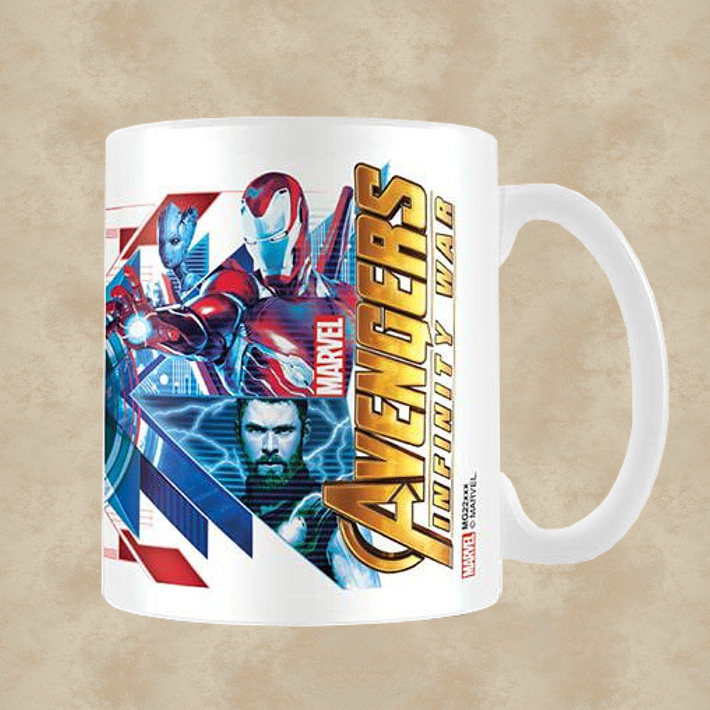 Red Blue Assemble Tasse - Avengers: Infinity War