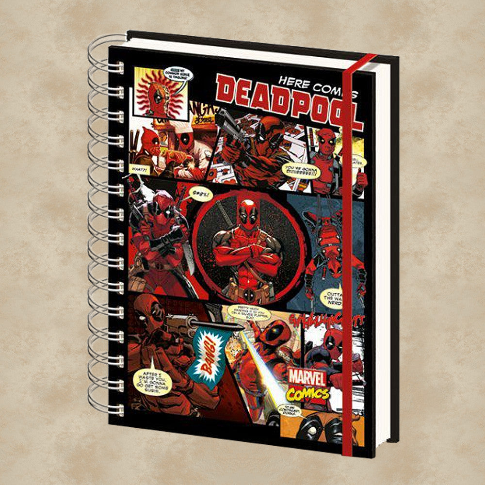 Deadpool Comic Notizbuch - Deadpool