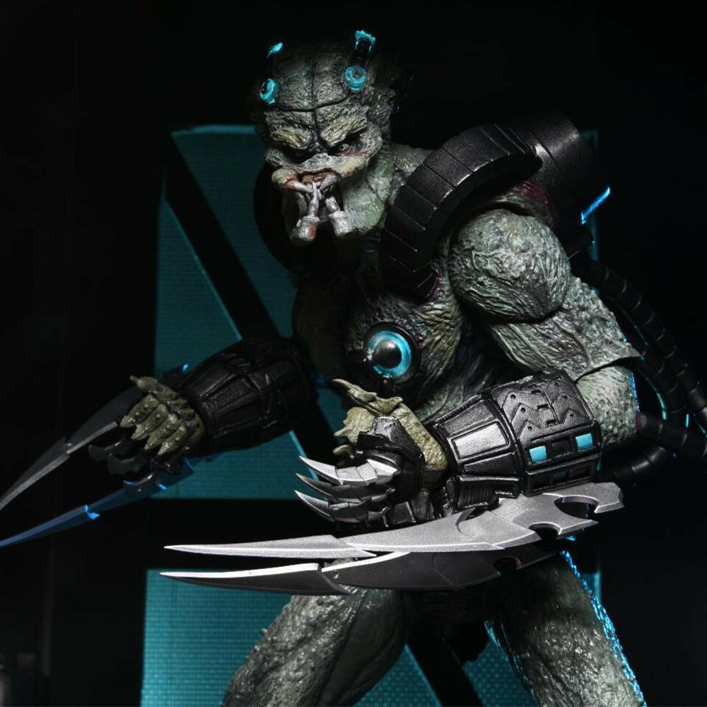 Deluxe Stone Heart Predator Action Figur - Predator Concrete Jungle
