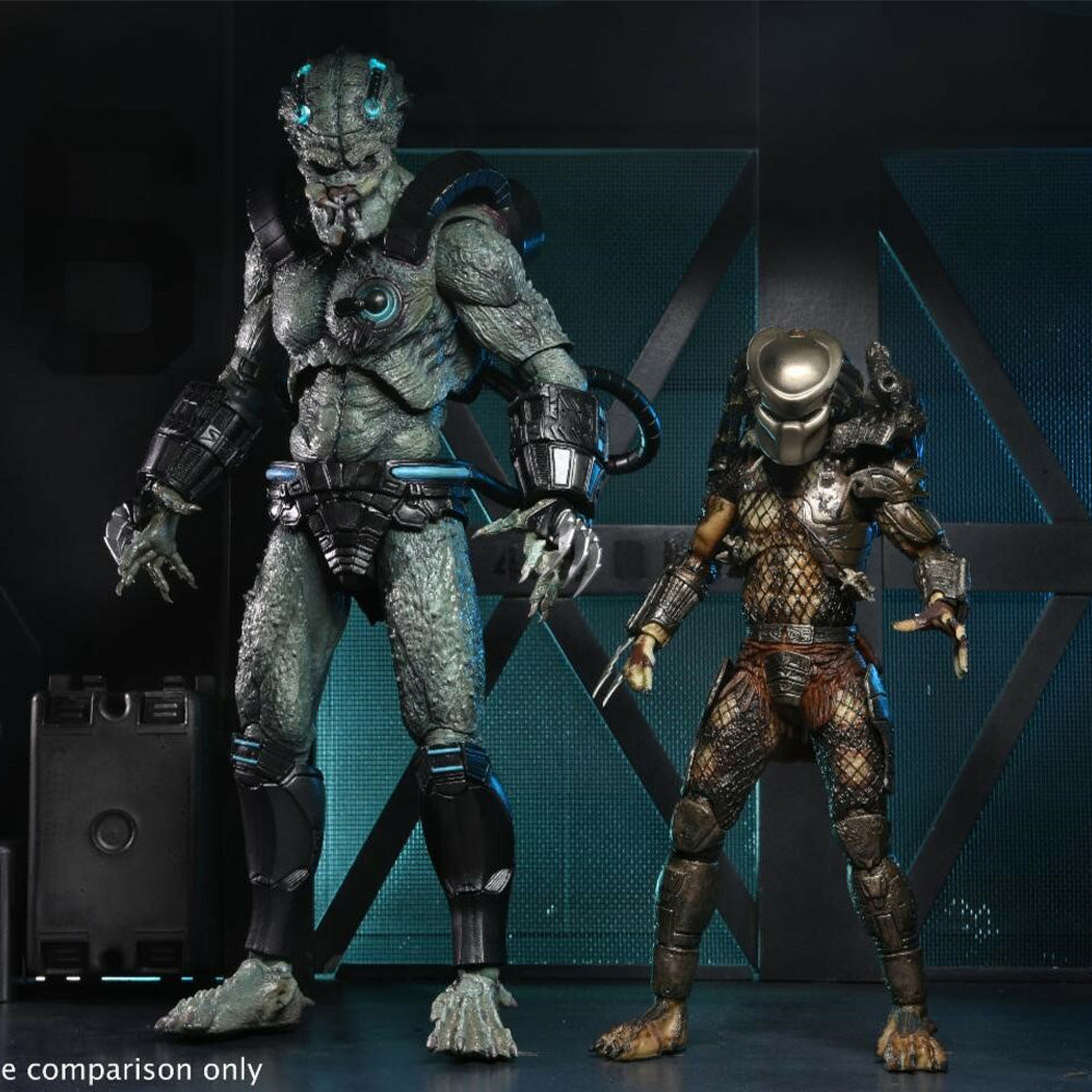 Deluxe Stone Heart Predator Action Figur - Predator Concrete Jungle