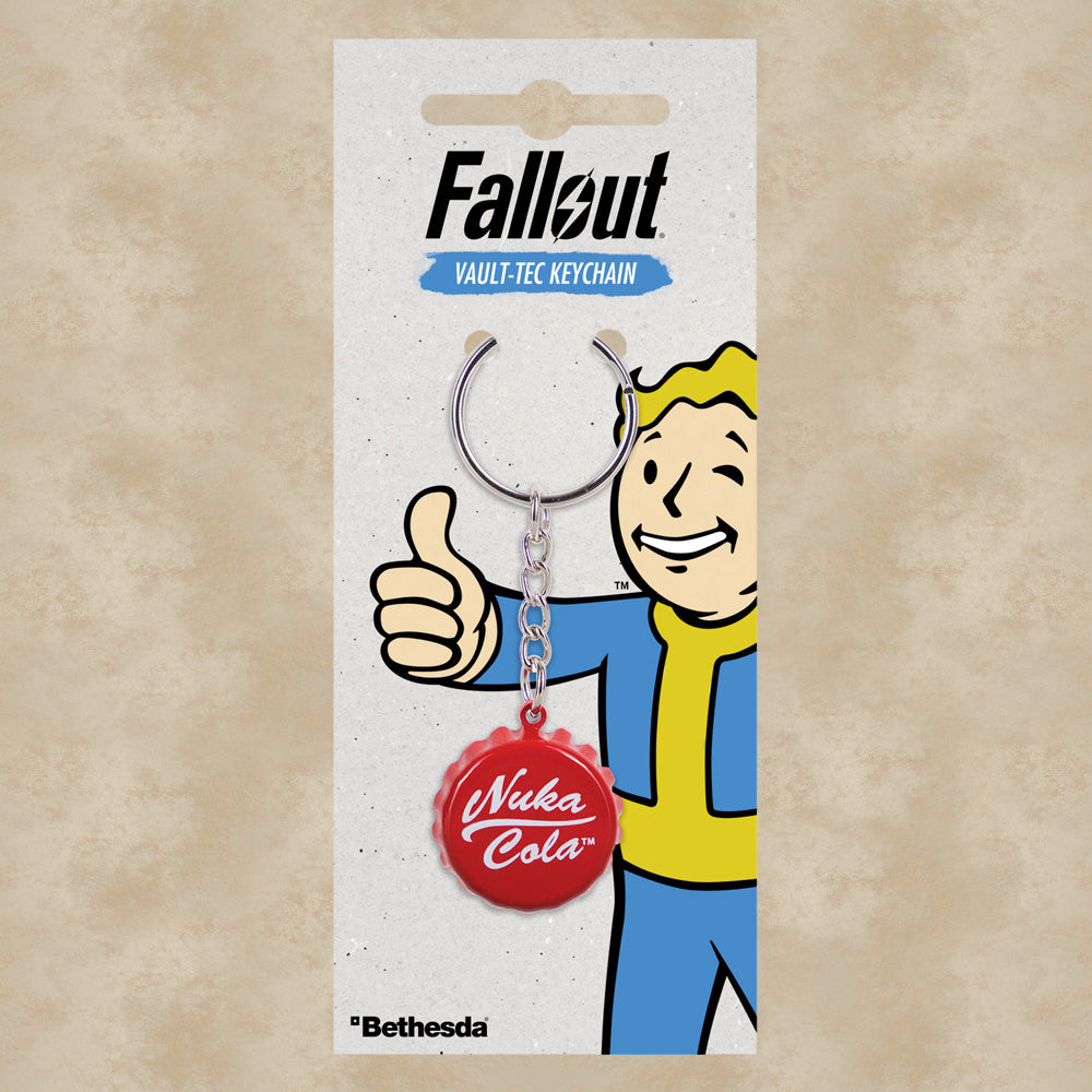 Nuka Cola Kronkorken Schlüsselanhänger - Fallout